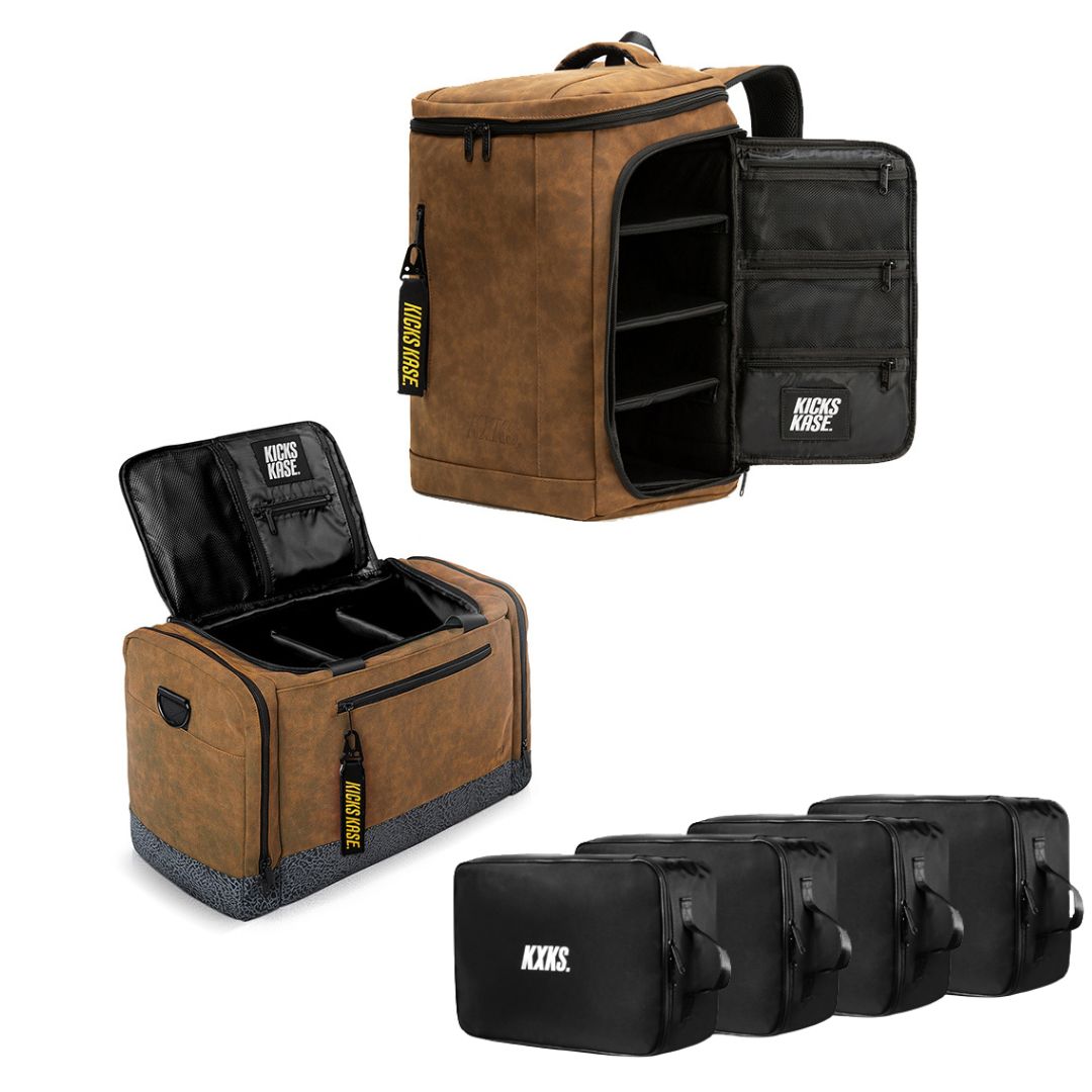 2 x Suede + 4 x Packing Cube Bundle