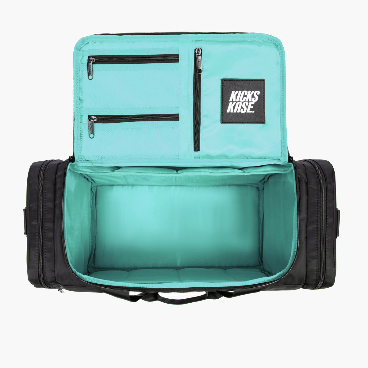 Originals Kicks Kase Duffle (Black/Aqua)