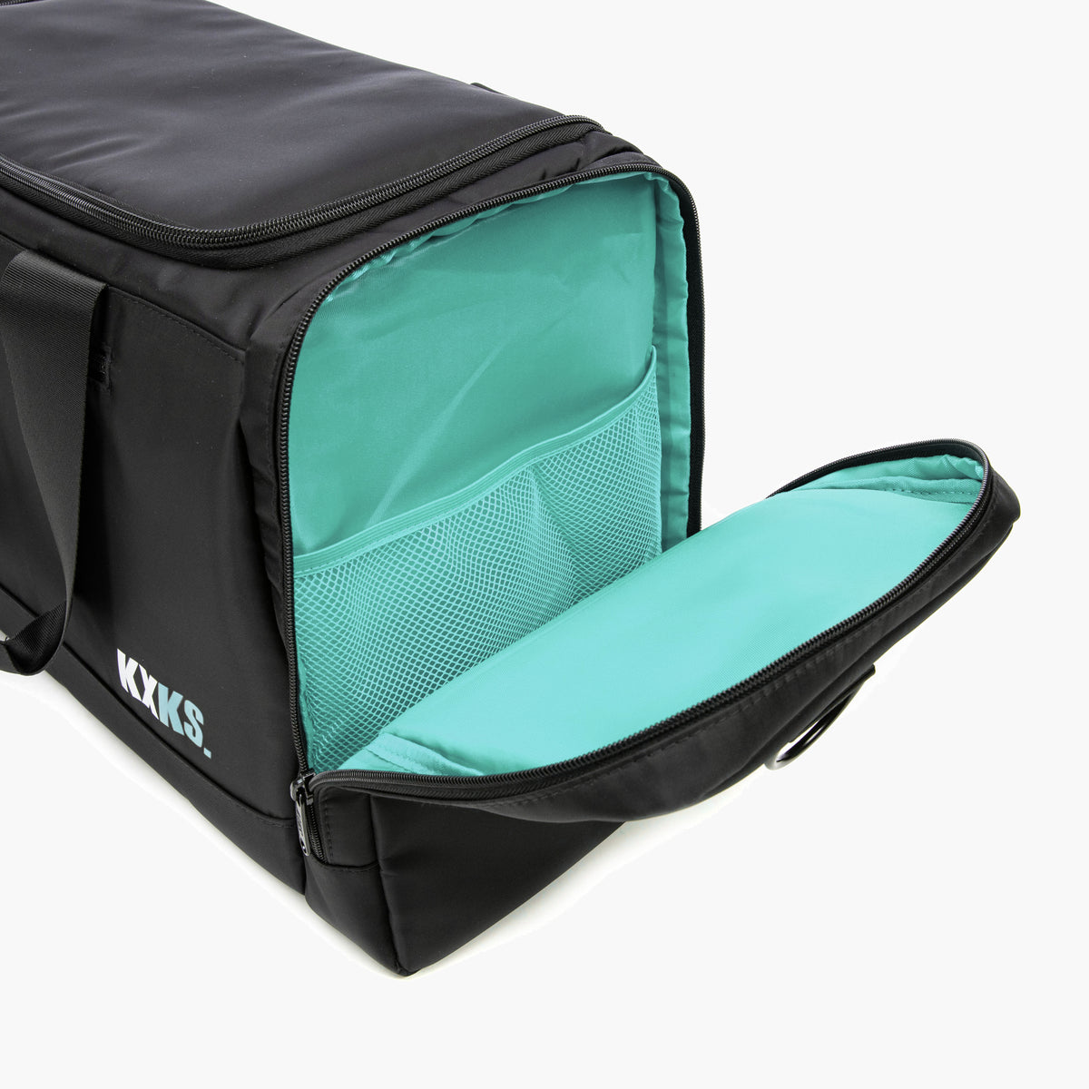 Originals Kicks Kase Duffle (Black/Aqua)