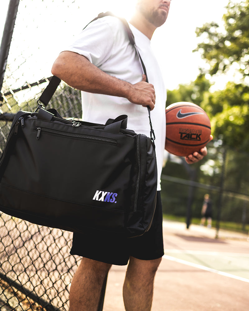Originals Kicks Kase Duffle (Black/Purple)