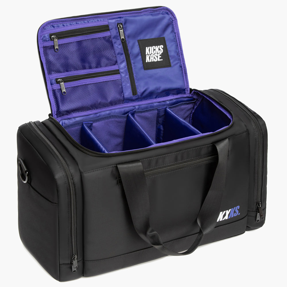 Originals Kicks Kase Duffle (Black/Purple)