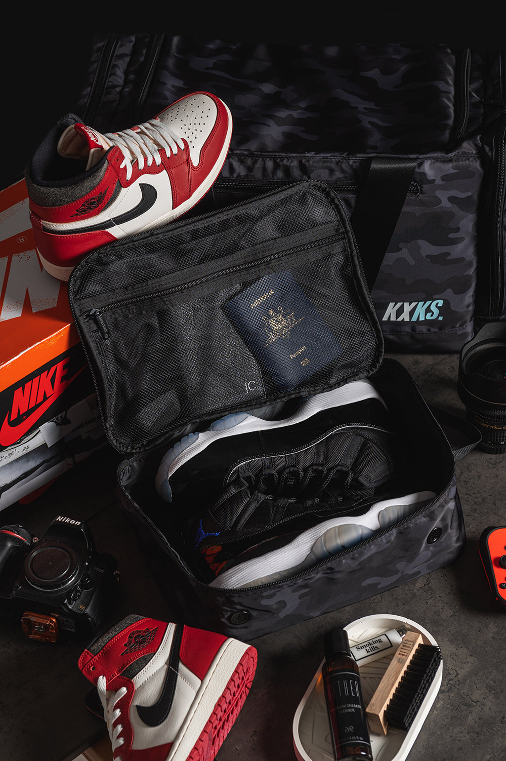 Packing Cube (Black Camo)
