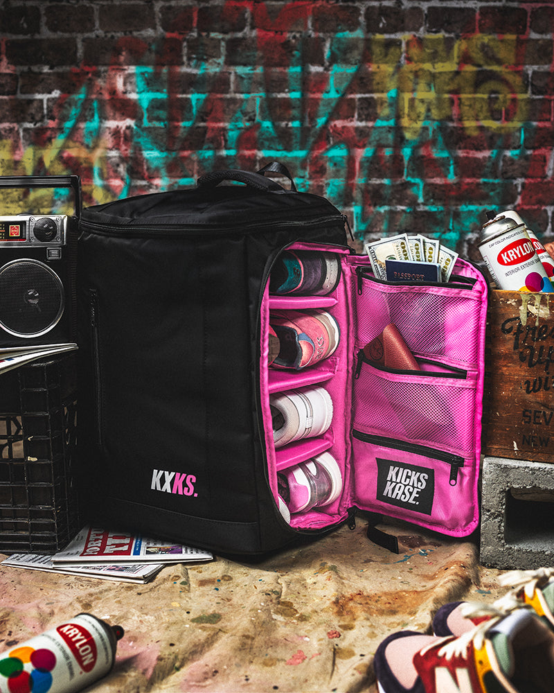 Originals Sneaker Backpack (Black/Pink)