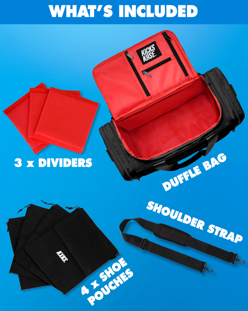 Originals Duffle (Black/Red)