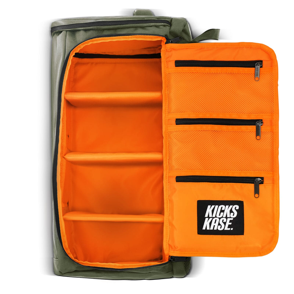 Originals Kicks Kase Backpack (Combat Green/Orange)