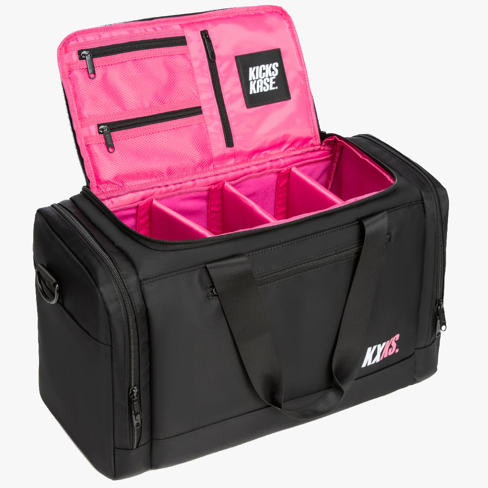 Originals Kicks Kase Duffle (Black/Pink) - KXKS. USA
